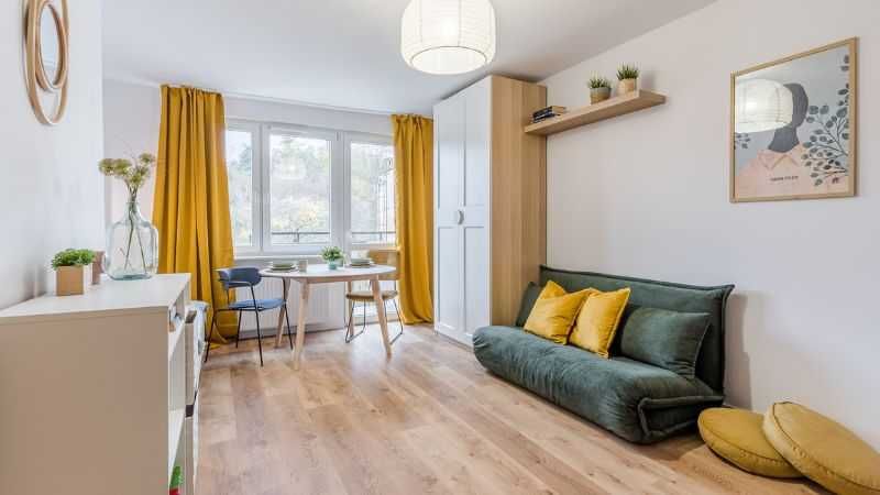 Bez prowizji! Kawalerka z balkonem Gdańsk Siedlce ul. Skarpowa,