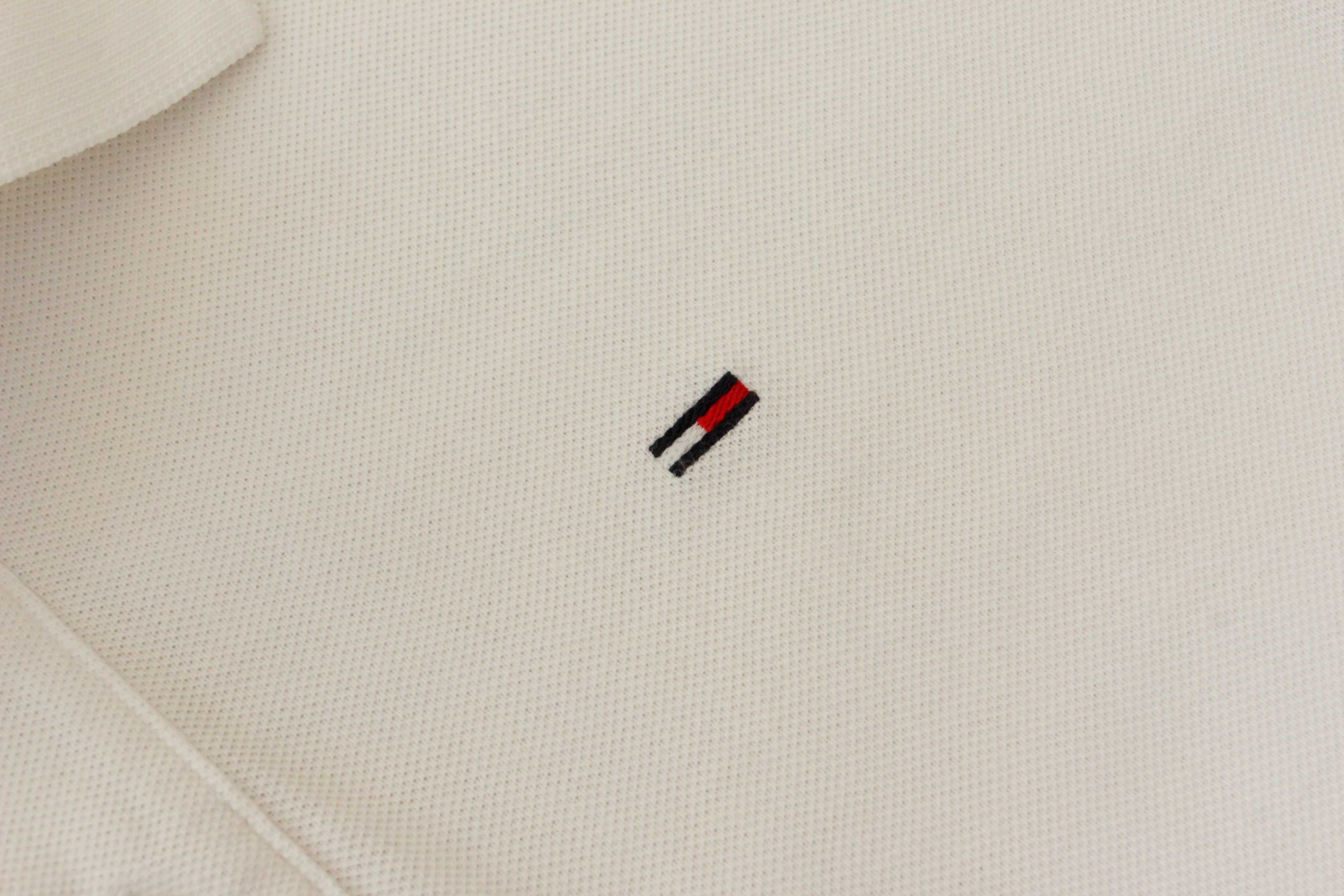 Tommy Hilfiger czysta biel bez wad M/S