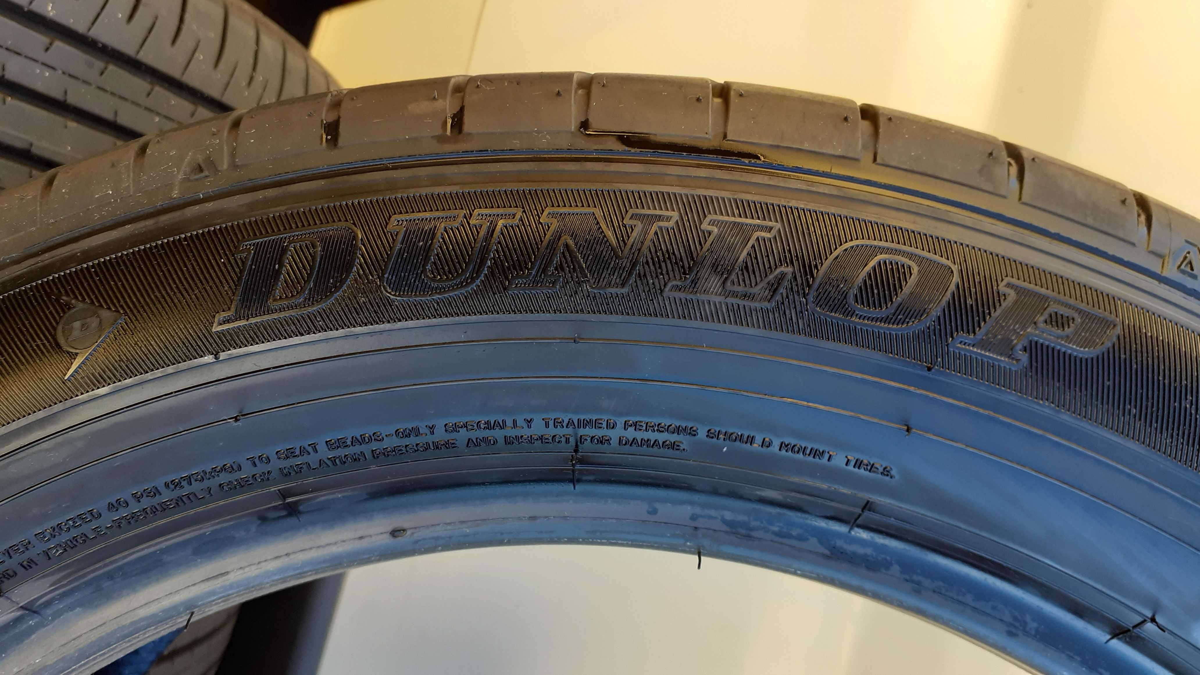 Opony letnie Kl.Premium 4x DUNLOP 225/55R18 98H , 05.2021r.stan bdb