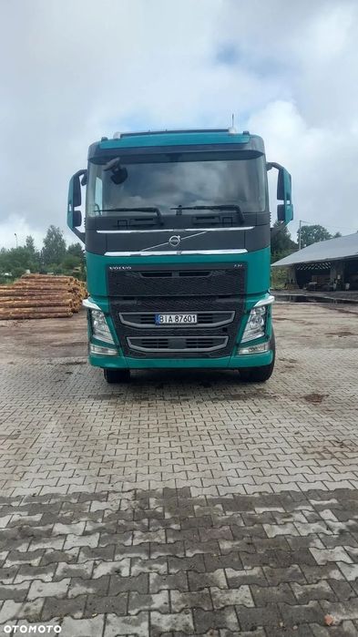 Volvo Fh  Pierwszy właściciel , auto do drewna komplet Volvo + Przyczepa MHS