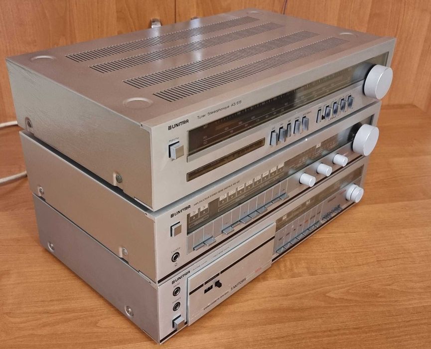 Unitra Diora tuner AS618 wzm. WS432 deck MDS433 szuflada po serwisie
