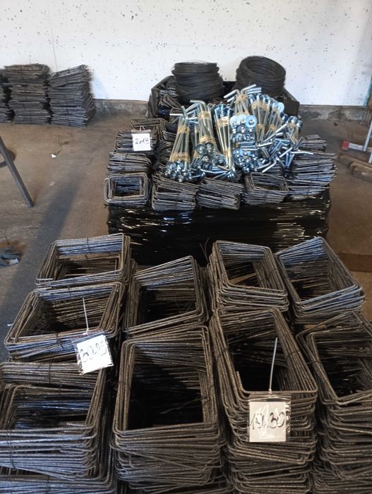 Gotowe zbrojenie Strzemiona Budowlane jarzemka,maty zbrojeniowe