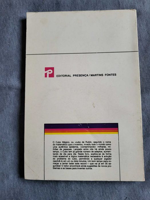 Livro O Cubo Mágico - Josef Trajber
