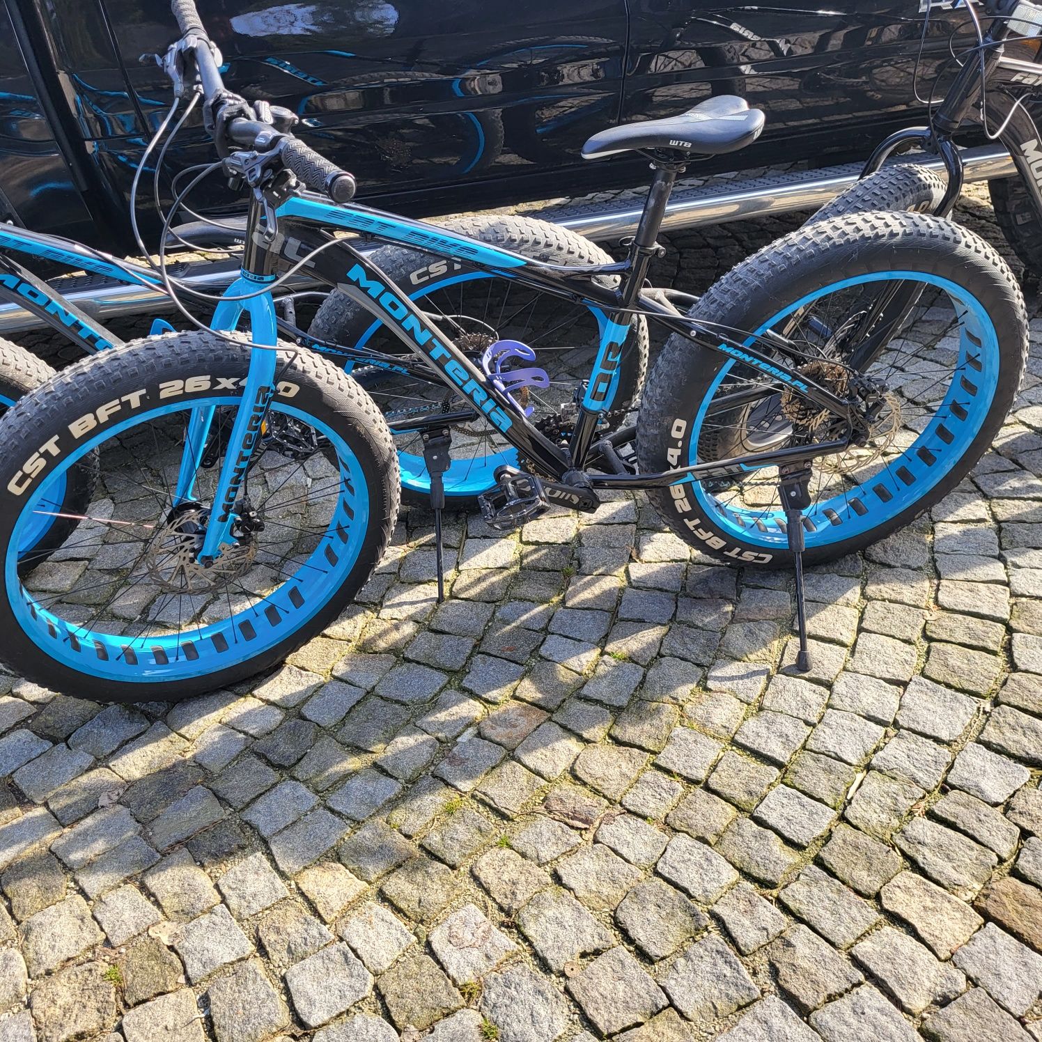 Rower monteria fat bike 3 szt M M L szeroka opona 4.00