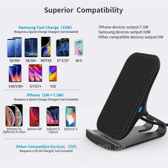 Бездротовий зарядний пристрій