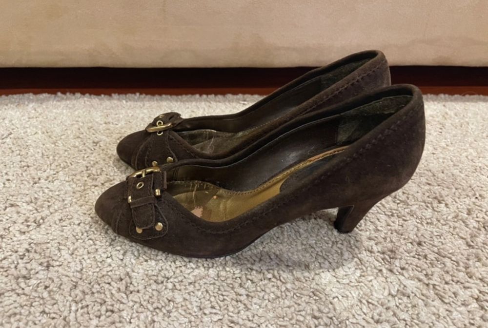 Sapatos Pele Senhora -ZARA