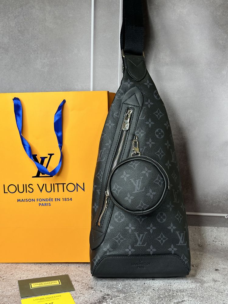 Нова модель сумки слінг Louis Vuitton , сумка LV ЛЮКС якості