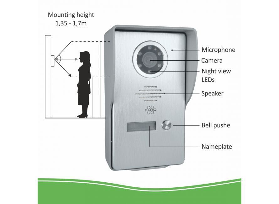 Домофон Elro 2 Video Door Intercom