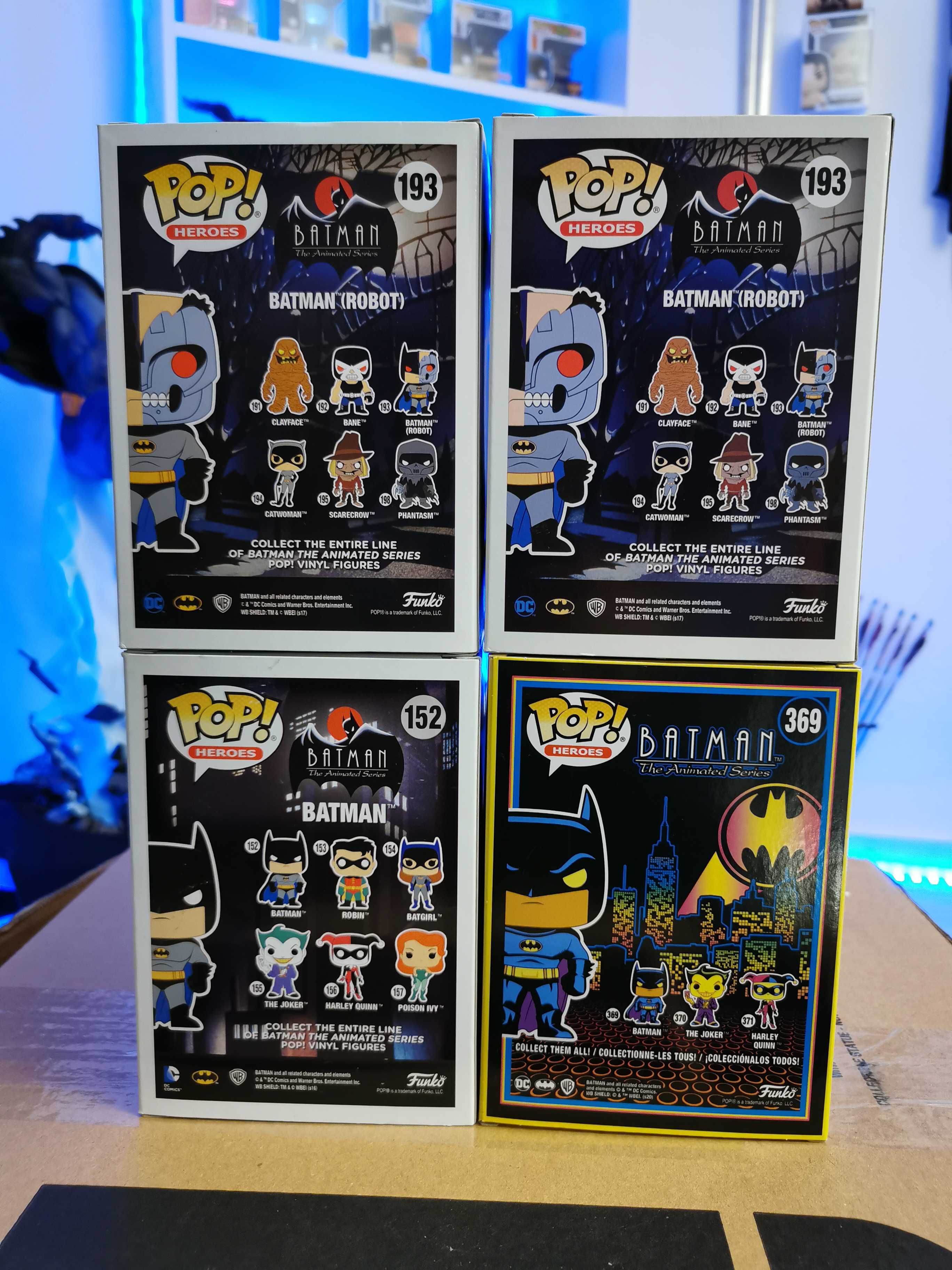 Funko Pop Batman The Animated Series (pack de 4)