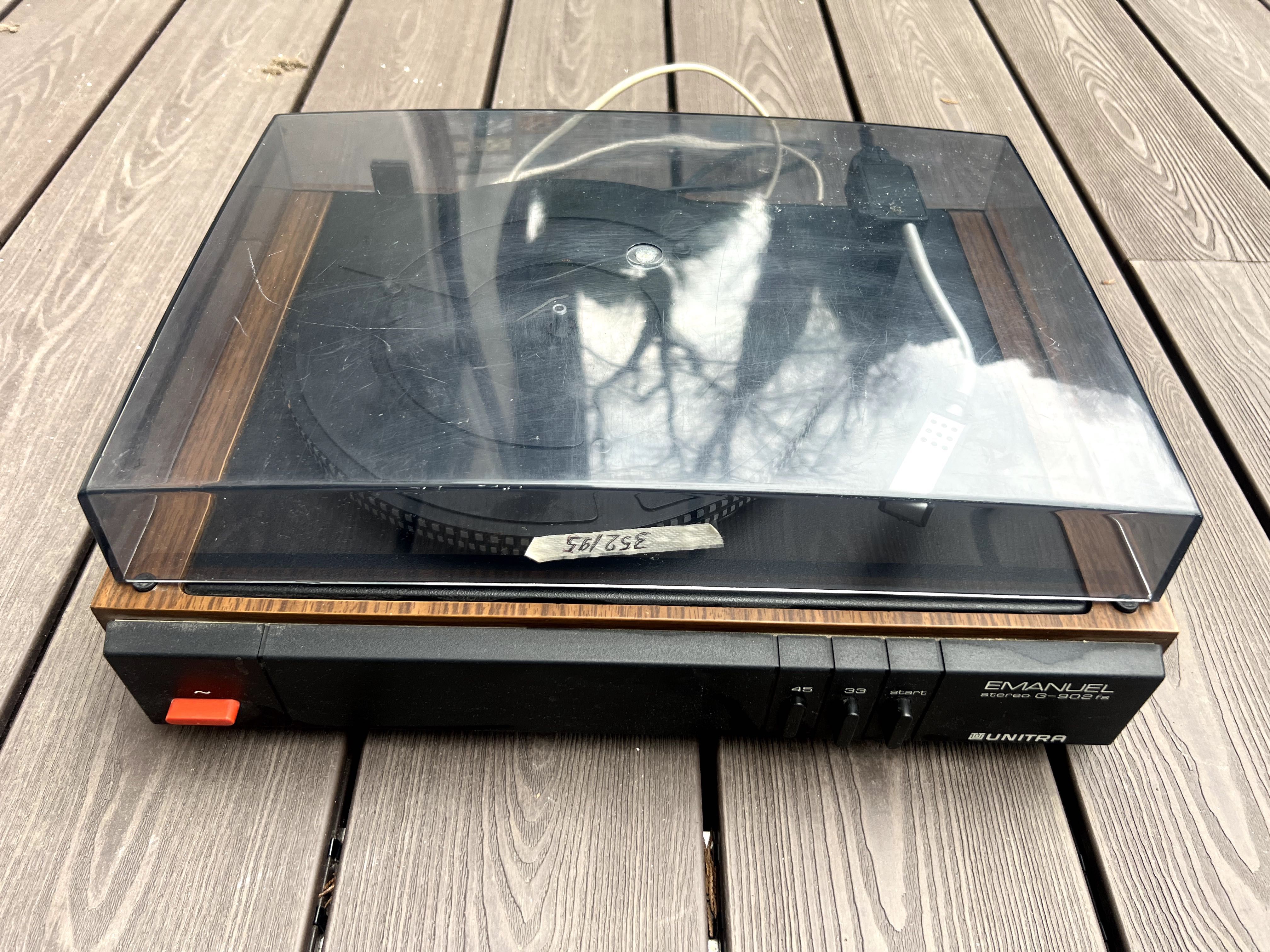 Gramofon Unitra Emanuel G-902 fs SPRAWNY