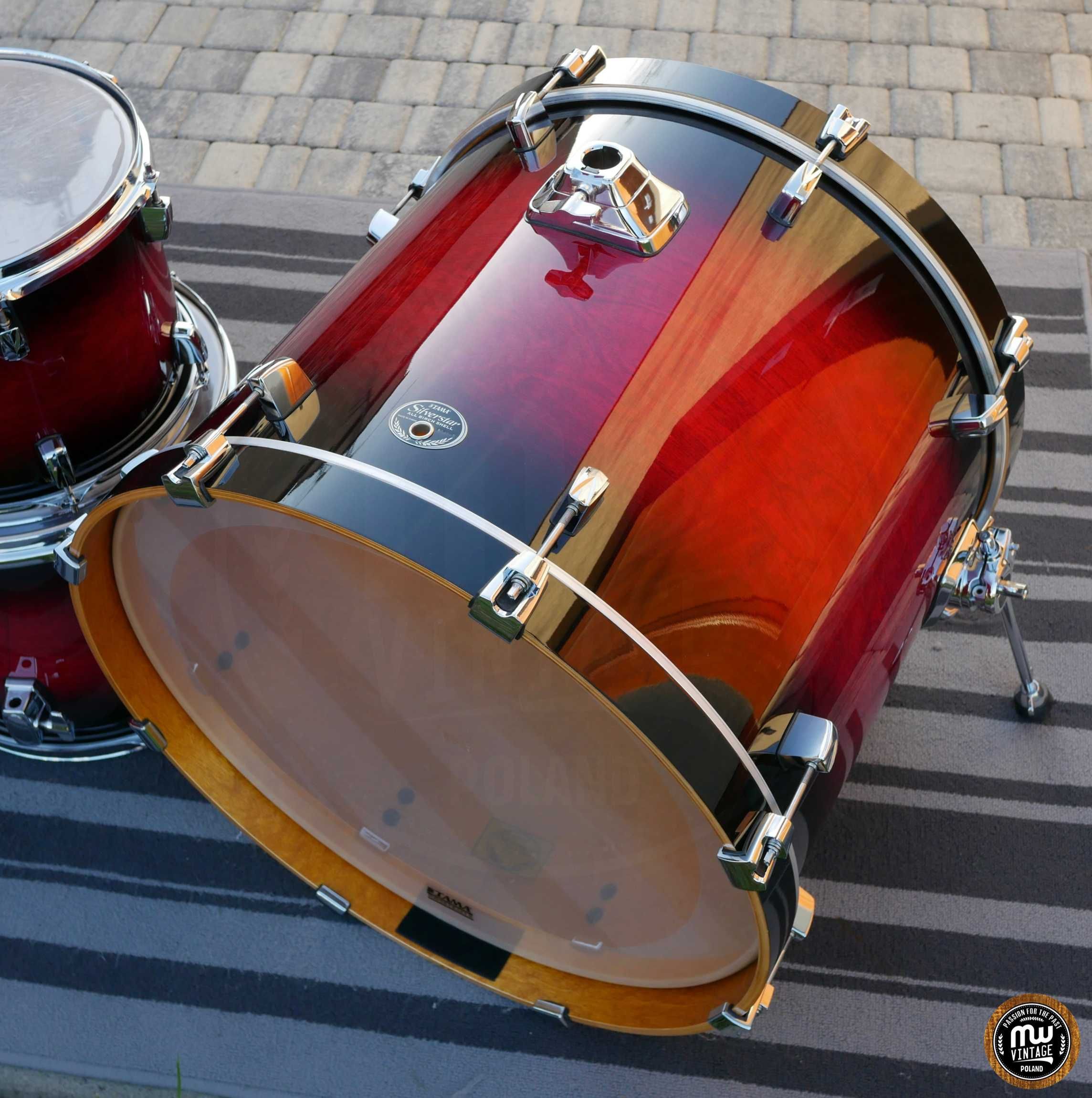 Perkusja Tama Silverstar Custom 22”, 10”, 12", 14", 16" Red - Black ‼️