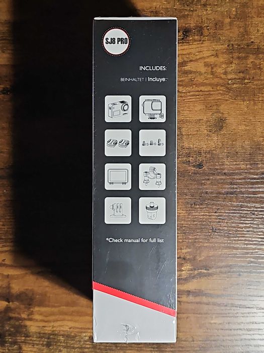 Kamera SJCAM SJ8 Pro Czarny
Ultra HD (4K) , Typ matrycy: CMOS