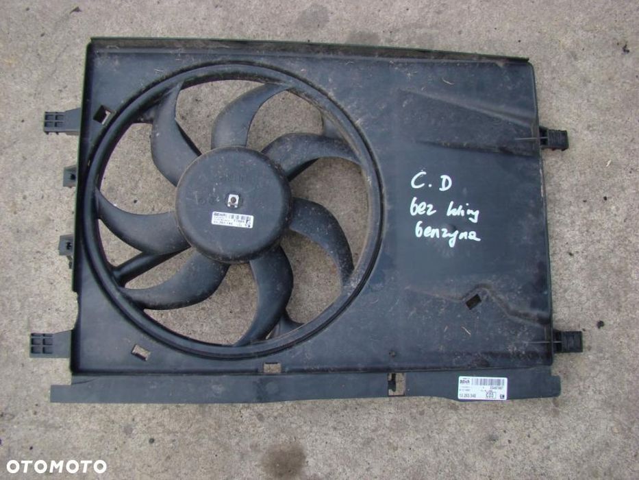 Wentylator wody Opel Corsa D benzyna bez klimy