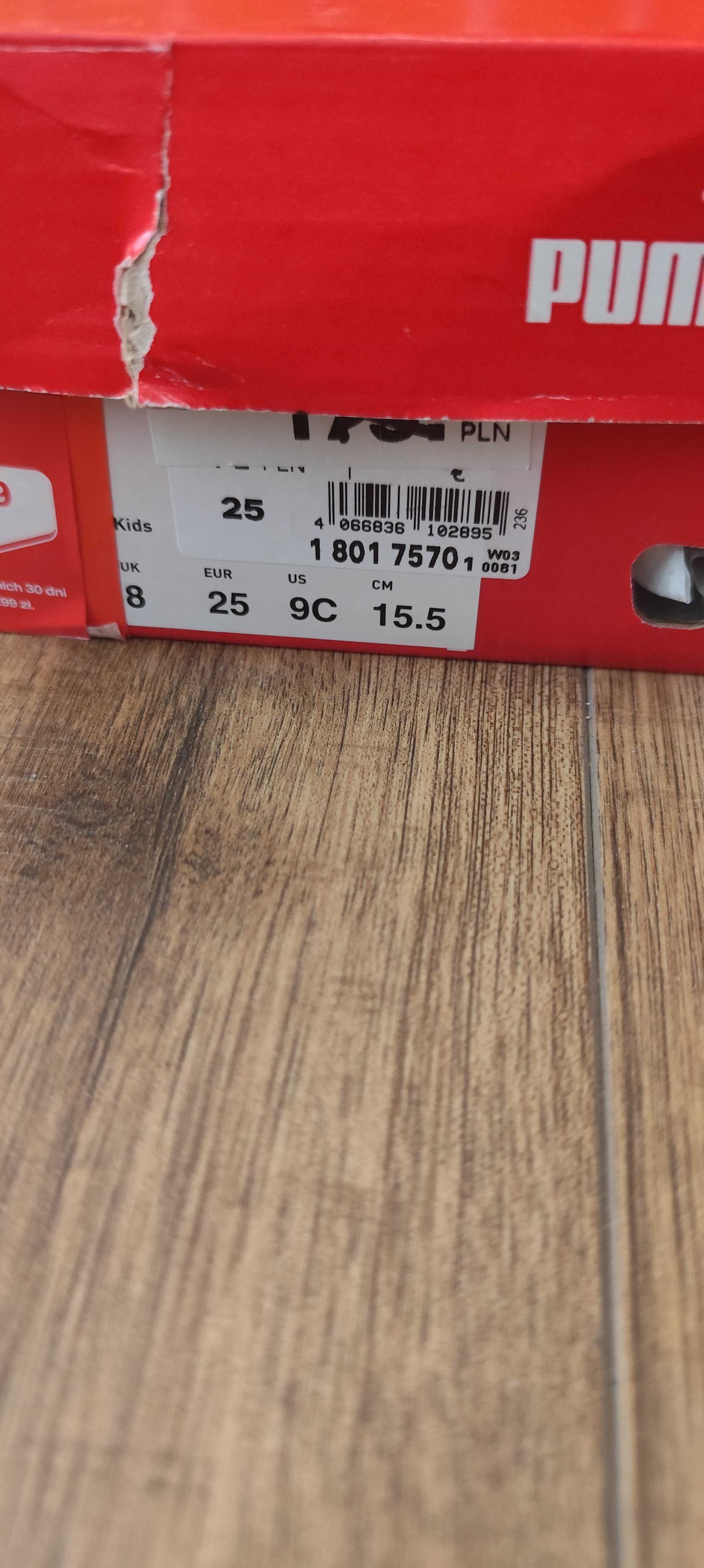 Buty sportowe dla dziewczynki Puma r.25