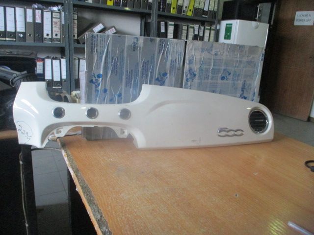 Grelha Friso 51803289 FIAT 500 2010 1.2I 70CV 3P BRANCO Painel Central  Moldura Decorativa Interior