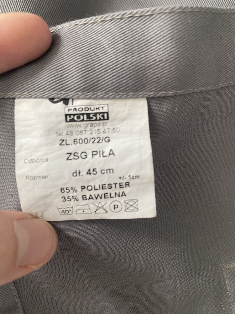 Uniwersalna Szara zapaska oraz muszka