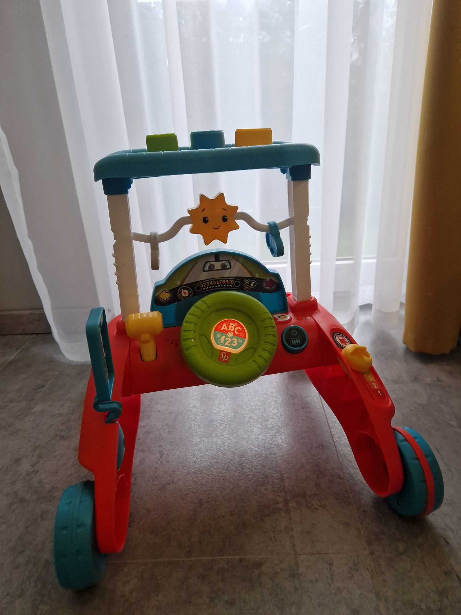 Fisher Price Pchacz Małego Kierowcy 2 w 1