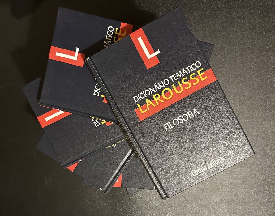 Conjunto / Coleção de 7 Dicionários Temáticos Larousse