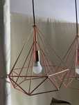 Candeeiro de Tecto Inspire modelo 79696 cobreado