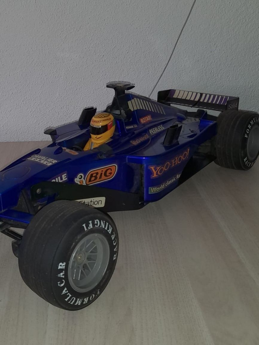 Carro Brinquedo/ Decoração Grande Fórmula 1 ( 85cm comprimento)