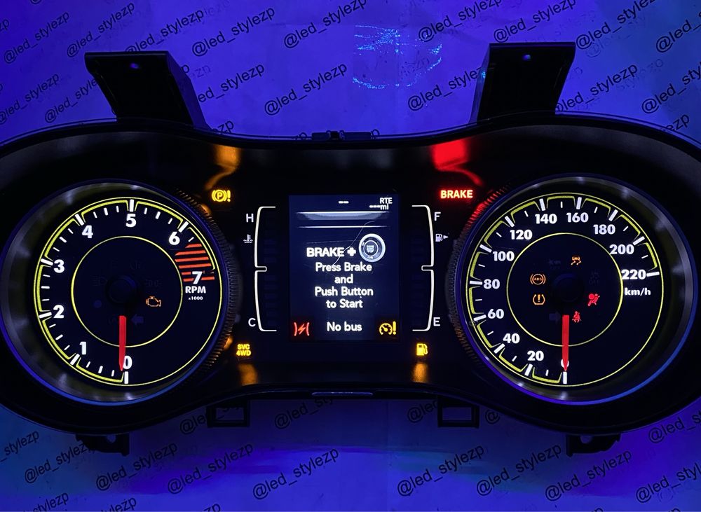 Перевод из миль в км Jeep / Transfer from miles to km Jeep