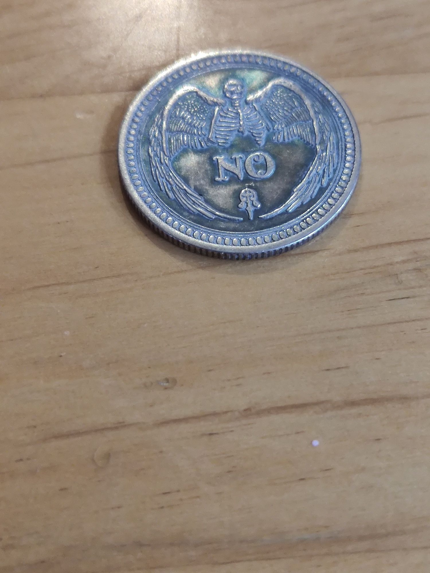 Moneta kolekcjonerska Yes No Tak Nie średnica 2,5 cm