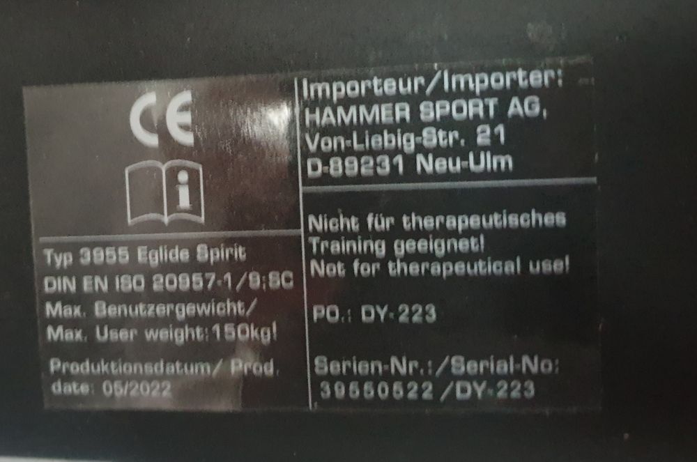 Orbitrek profesjonalny finnlo MAXIMUM SPIRIT typ3955 (jak nowy)