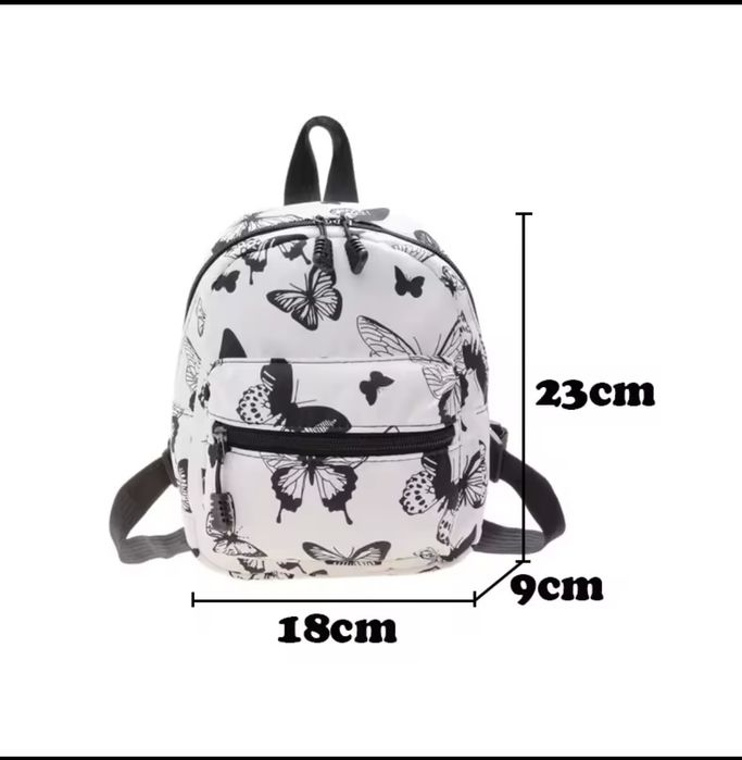 Дитячий наплічник з метеликами