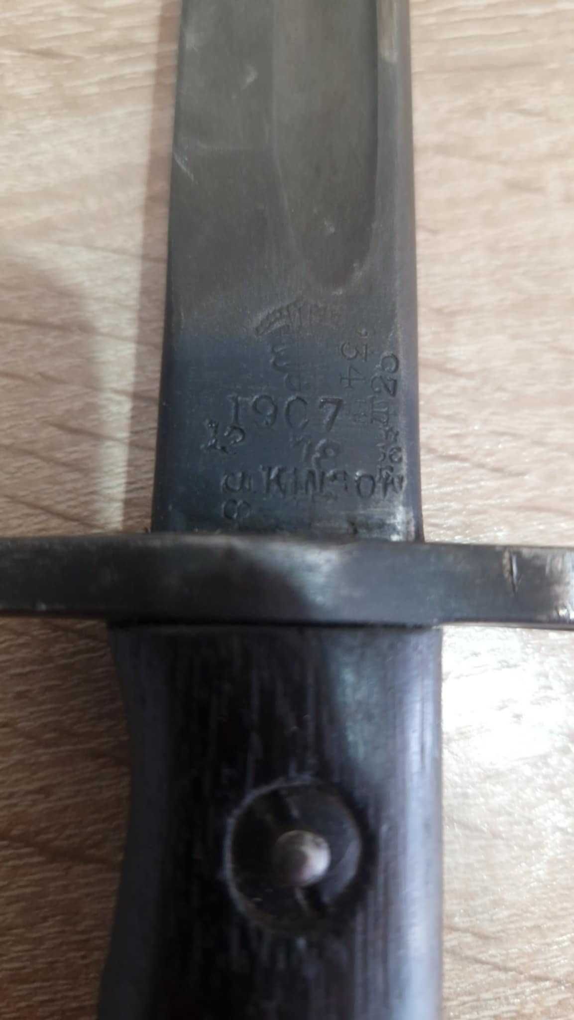 Bagnet brytyjski 1907