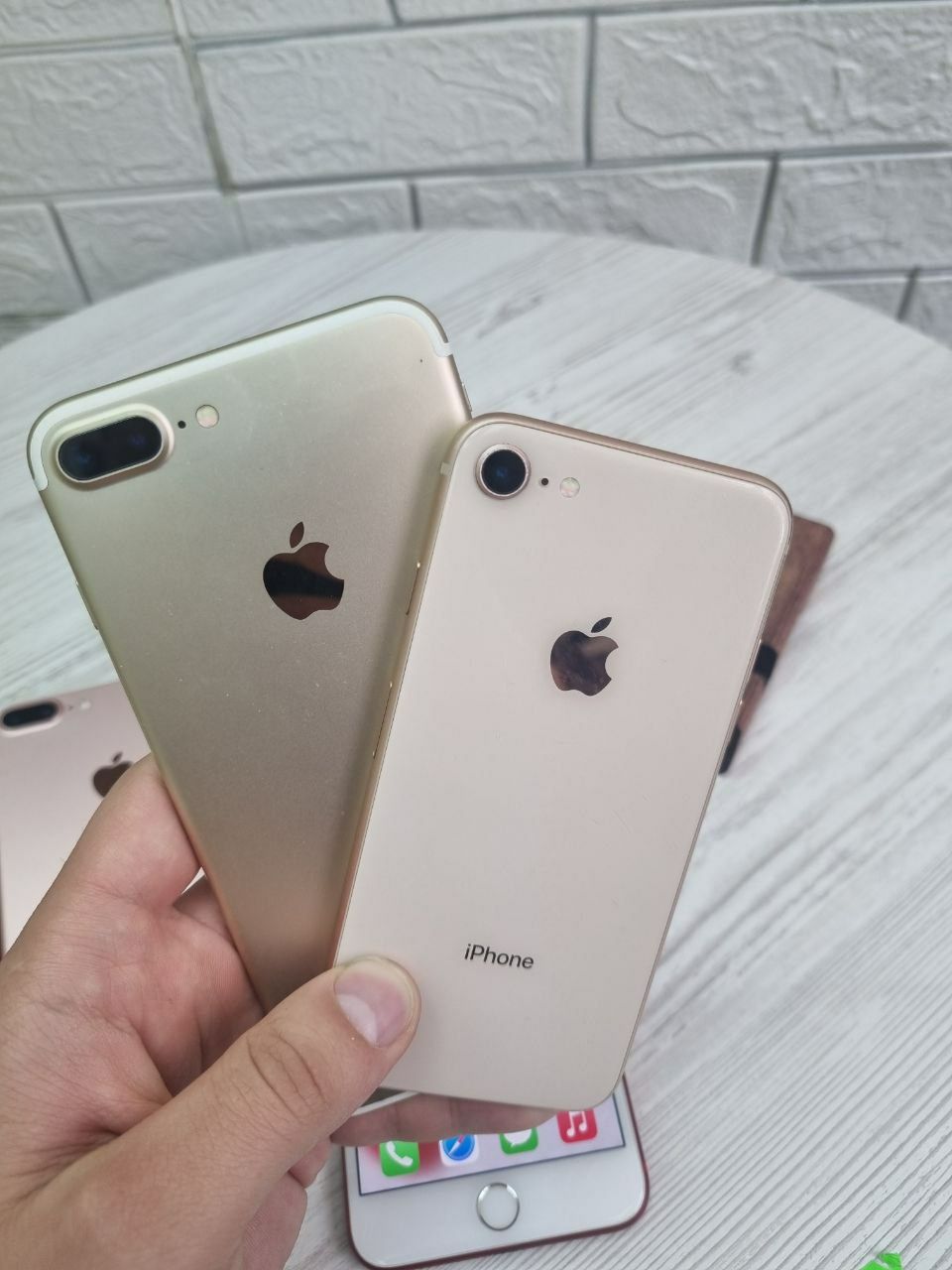 Apple iphone 7+ 8+ red gold rose 32/64/128 gb neverlock 7 + plus 128