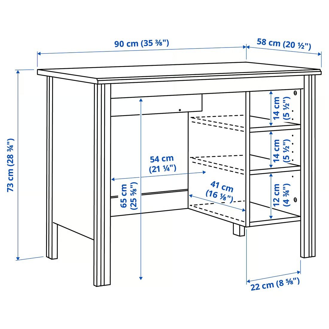 Biurko Ikea BRUSALI