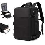 Mochila mala viagem computador portátil USB Impermeável Dia a dia NOVO
