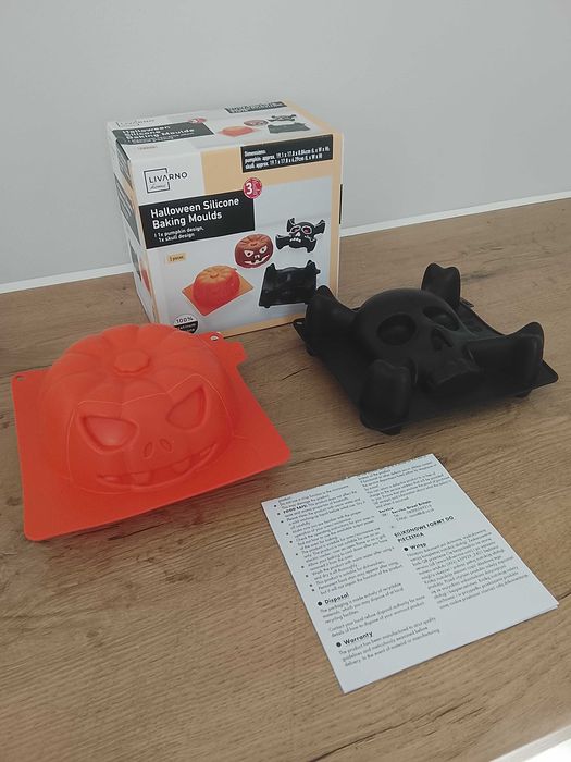 Nowe!!Halloween -formy do pieczenia