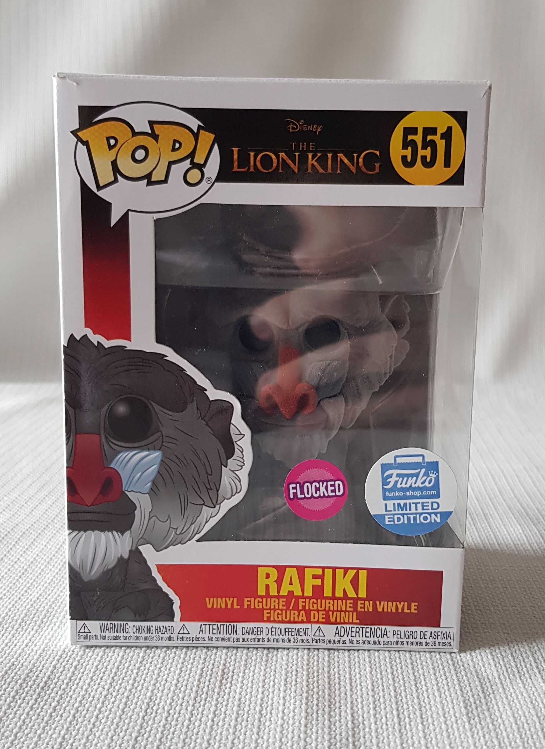 Funko Pop! Lion King Rafiki 551 FL,LE + protektor