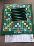 Scrabble Original plansza do gry plus stojaki na literki