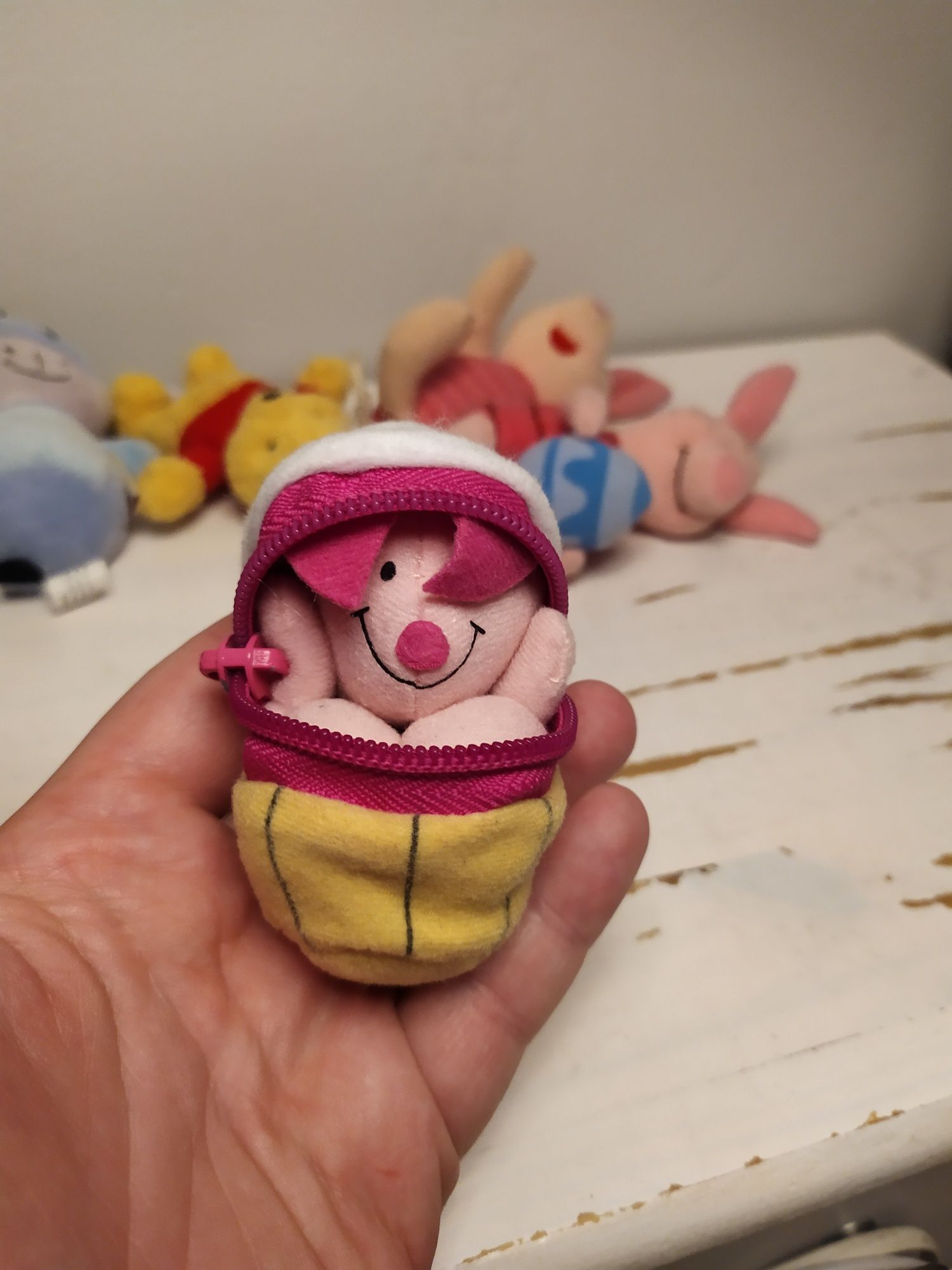 Zestaw 5 mini maskotek z bajki Kubuś Puchatek