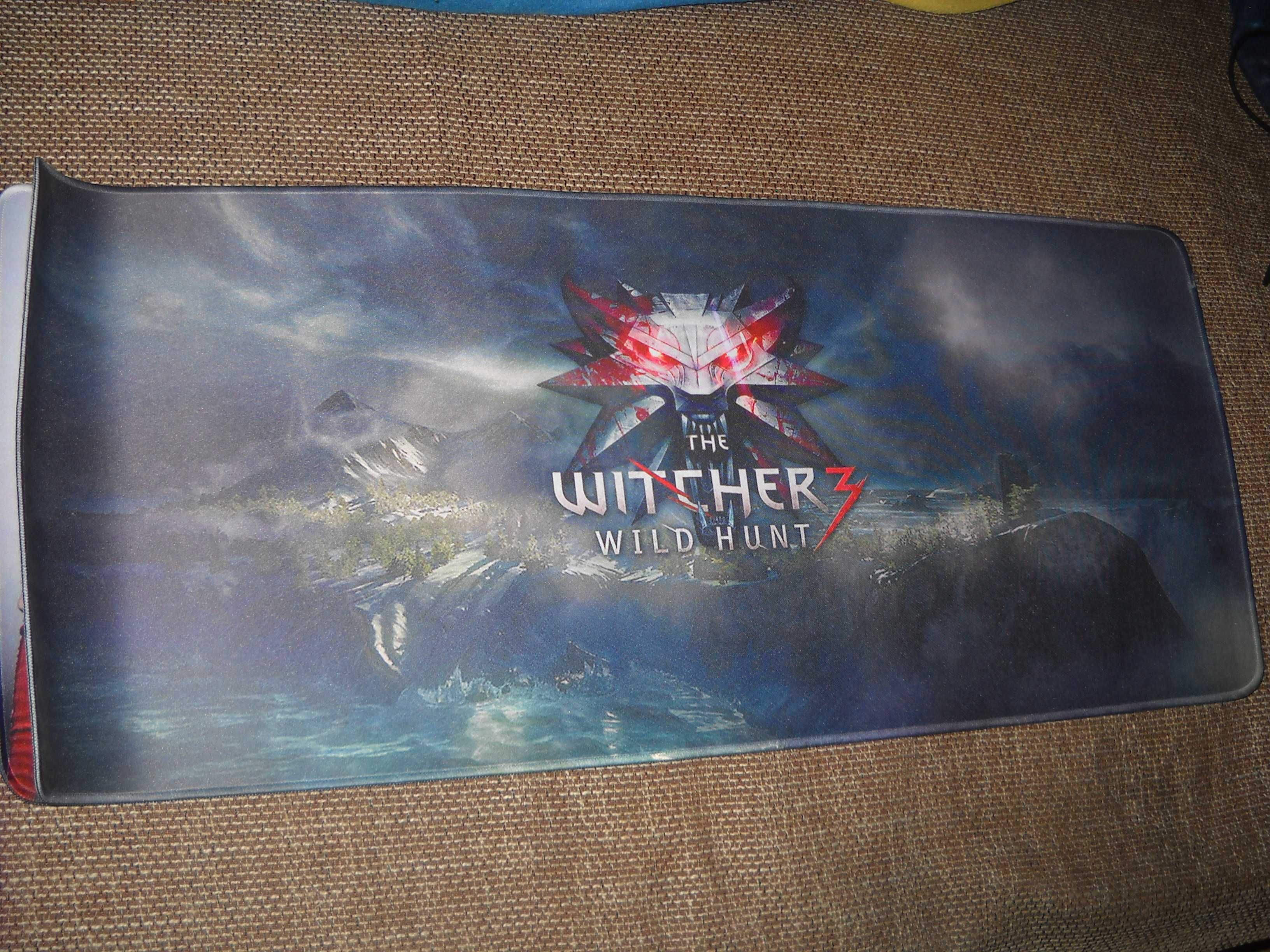 The Witcher Wiedźmin podkładka gamingowa na biurko - 30 cm x 69 cm