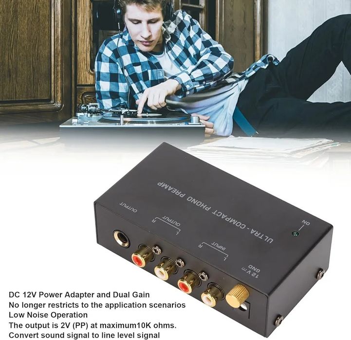 Фонокоректор-передпідсилювач PP400P