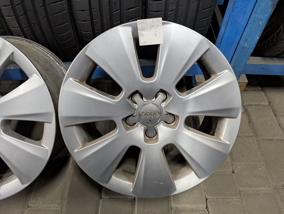 ДИСКИ З ЄВРОПИ‼️Легкосплавні диски 5*112R17 Audi VW Skoda Seat