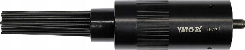Głowica igłowa Yato do młotka pneumatycznego, 19 igieł, 3 mm