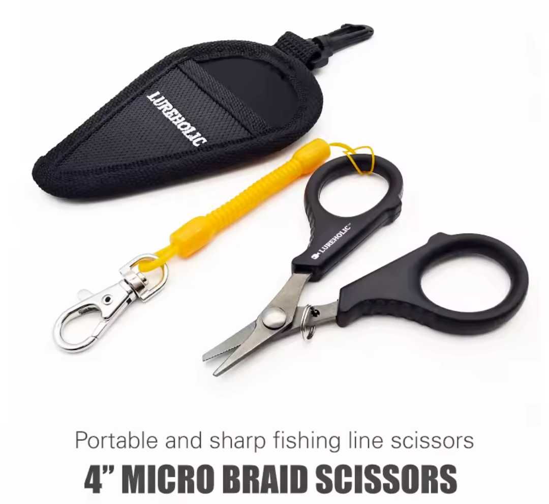 Ножницы LureHolic Micro Braid Scissors рыболовные