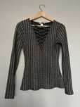 Bluzka sweter H&M S świecąca