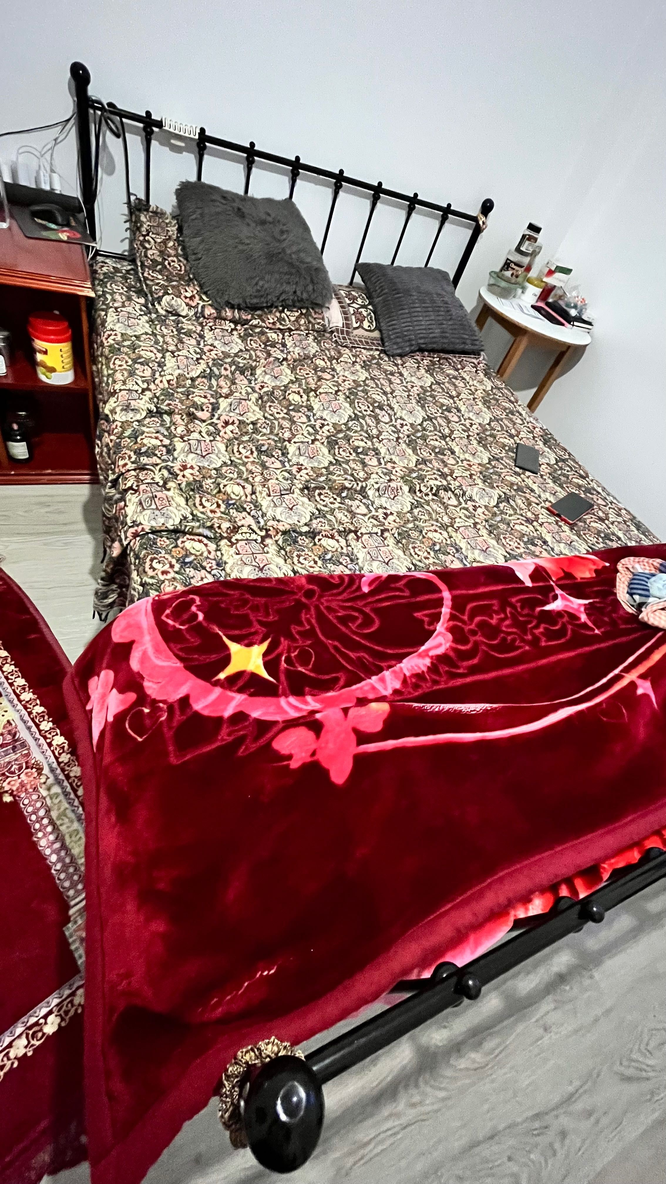 Double Bad with mattress