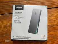 Ugreen CM777 Зовнішня кишеня M2 NVME. 20Gbps. 8TB. New.