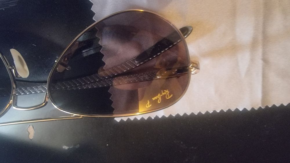 Oculos amarelos da ray ban polarizados cromance