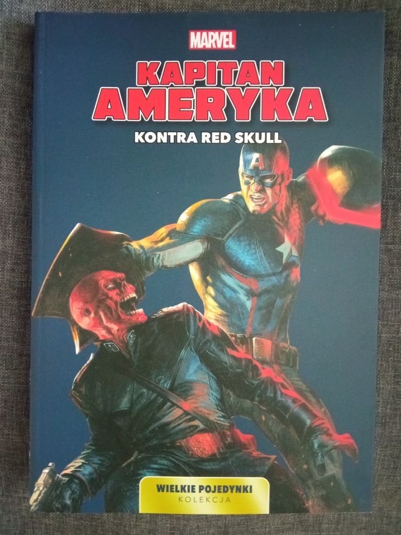 Komiks książka 240stron Marvel Kapitan Ameryka