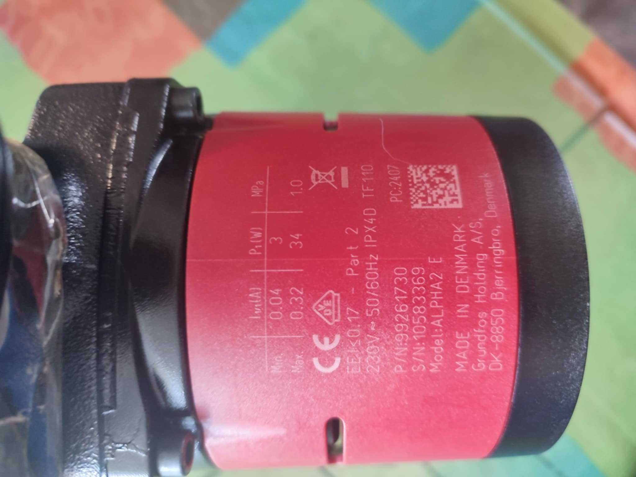 Pompa Alpha2 Nowa obiegowa Grundfos 25 - 60 180 Autoadapt