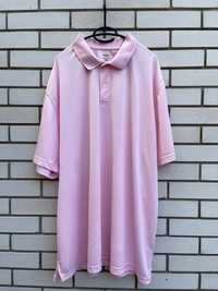Новая,розовая,спортивная футболка,поло,большого размера,унисекс reebok