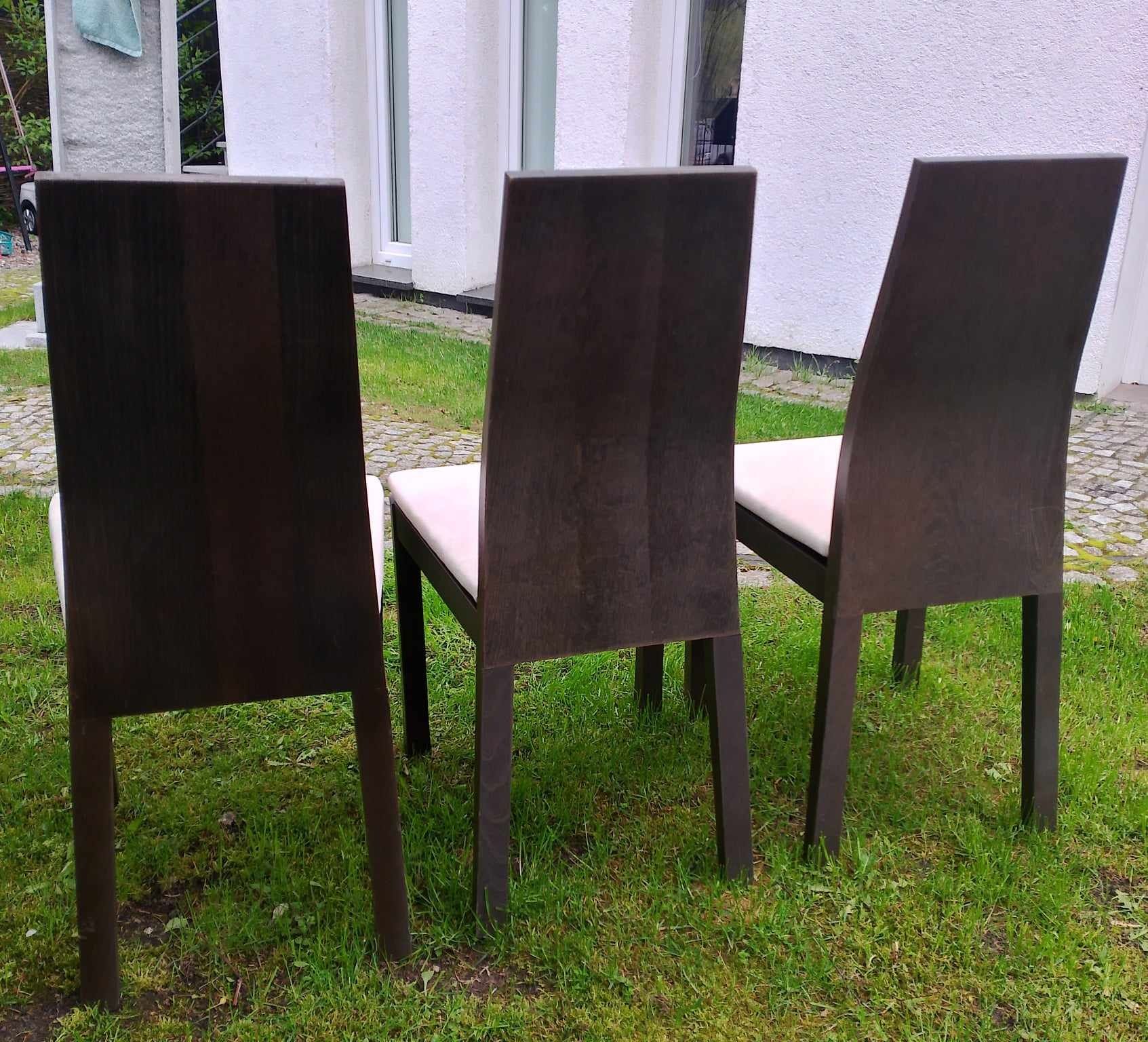 Krzesła drewniane 3 szt.