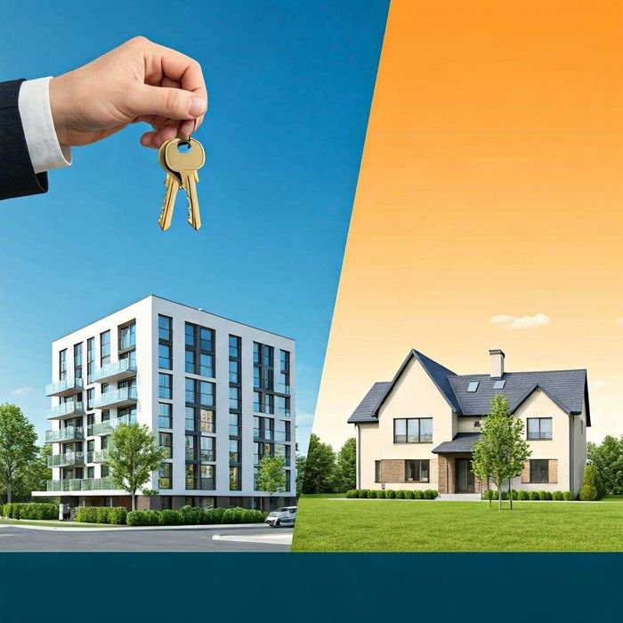 Zamienię 2 mieszkania w Warszawie na dom pod Warszawą